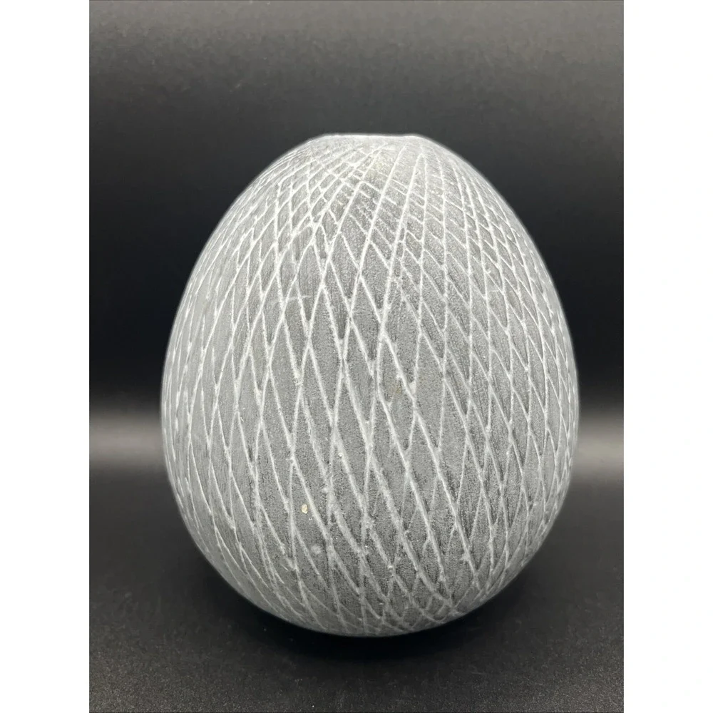 Round Flower Propagation Vase - Gray & White - 5.5